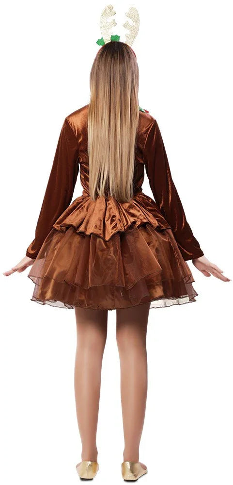 Disfraz de Reno Navideño para Mujer Renos EuroCarnavales